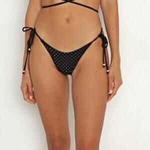 L*Space Lennox Classic Bikini Bottom Black S